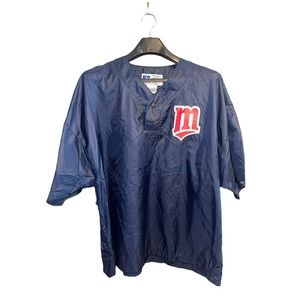 Vintage Minnesota Twins Russell Size XXL Short Sleeve Vented Cage Jacket